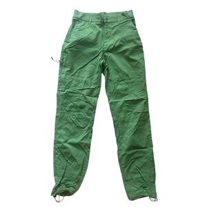 Backcountry Womens Green Hiking Pants Drawstring Ankle‎ Size 2